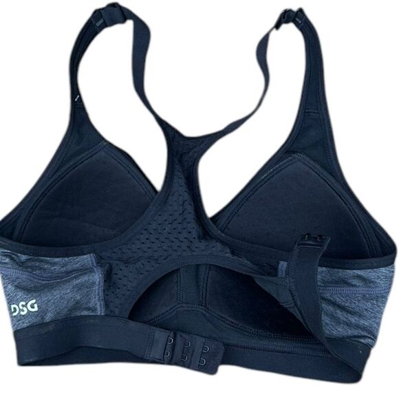 DSG Women's Heather Gray High Support Sports Bra, Size XS, NWT - Picture 4 of 7